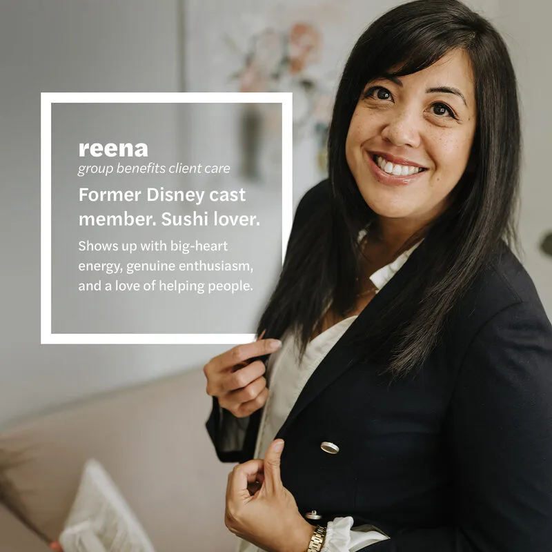 Reena Gonzales, Group Benefits Client Care